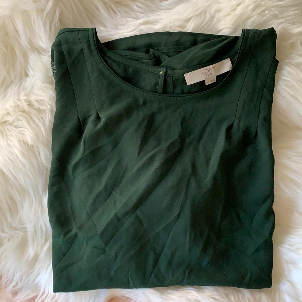 Loft Blouse Deep Green